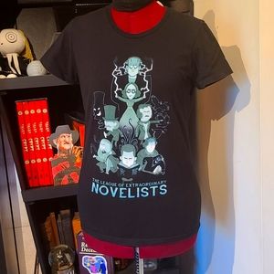 Gothic Horror Authors Custom Fitted Tee